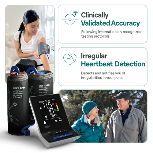 Braun ExactFit 3 Upper Arm Blood Pressure Monitor