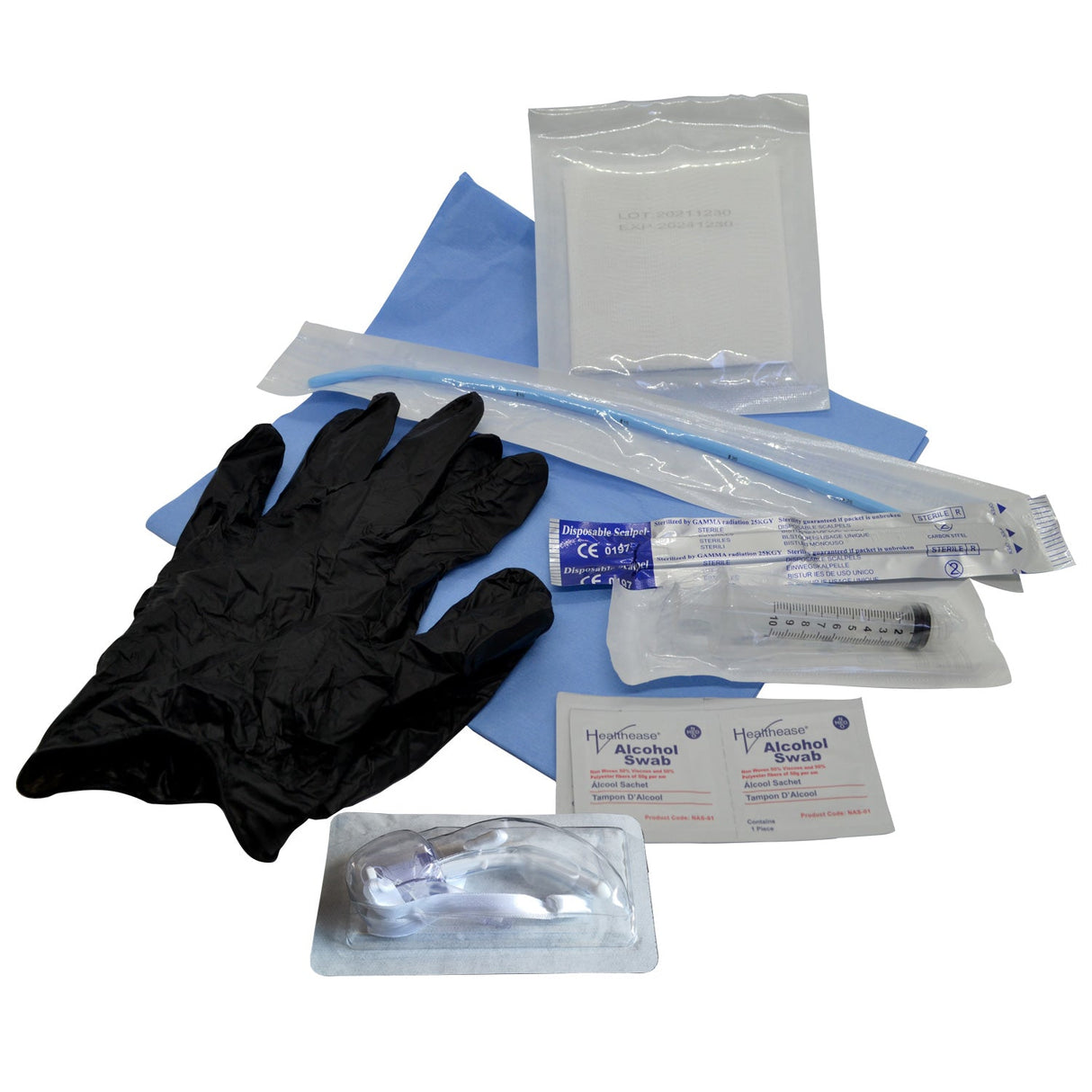 Bougie-Assisted Surgical Cricothyroidotomy Kit