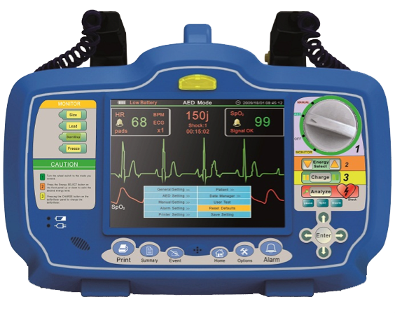 DM7000 Basic Cardiac Monitor Defibrillator