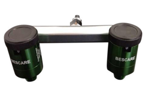 Double Oxygen Flowmeter (Click Type)