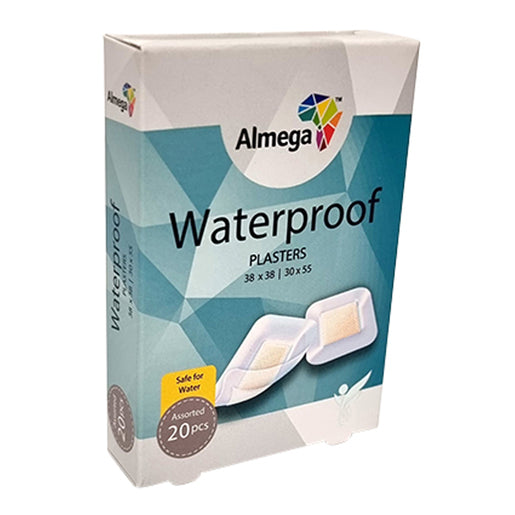 Waterproof Plaster Strips (20/Box)
