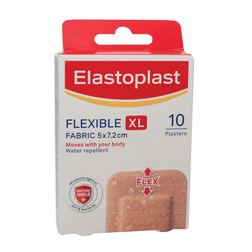 Elastoplast Fabric Plasters Knee & Elbow 10 Plasters