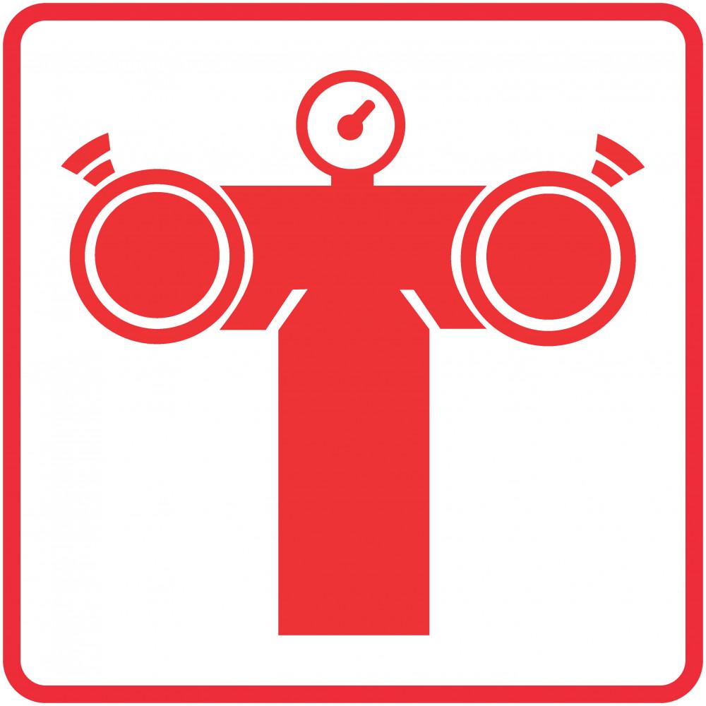 Fire Pump Connection safety sign