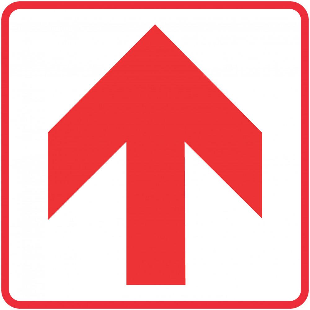 Red Arrow - Location of Fire Fighting equipment safety sign
