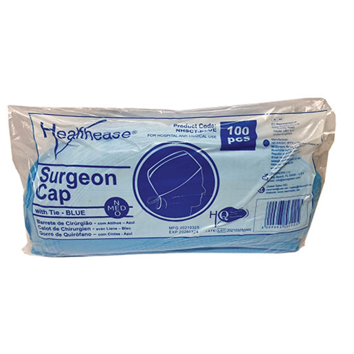 Surgeon Cap with Ties (100/Packet)