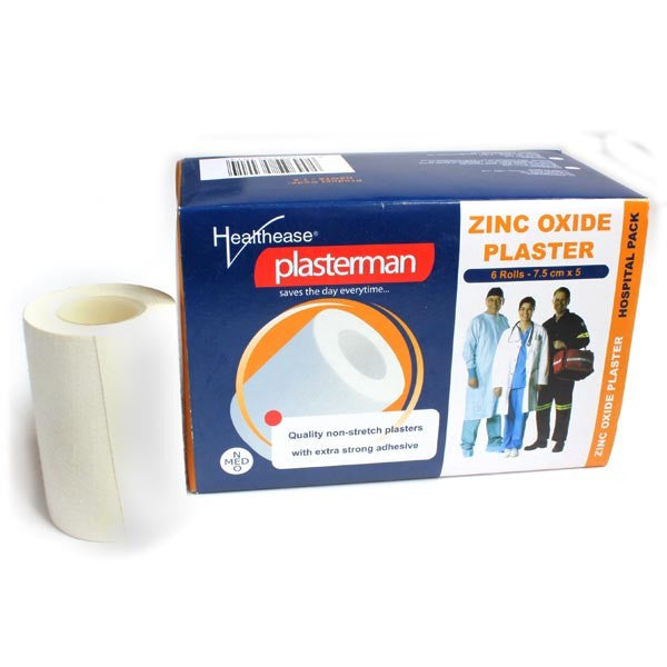 Zinc Oxide Plaster Tape 75mm x 5m