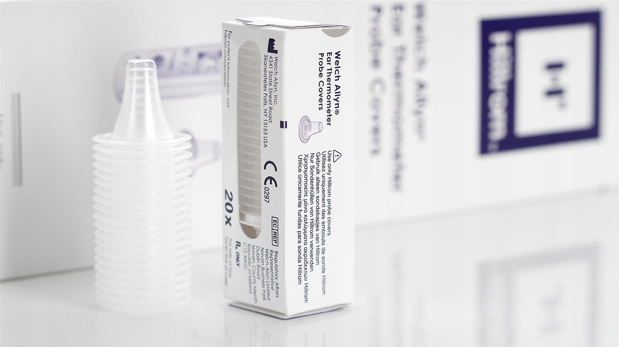 Hillrom Welch Allyn Braun Ear Thermometer Probe Covers - Pack of 20