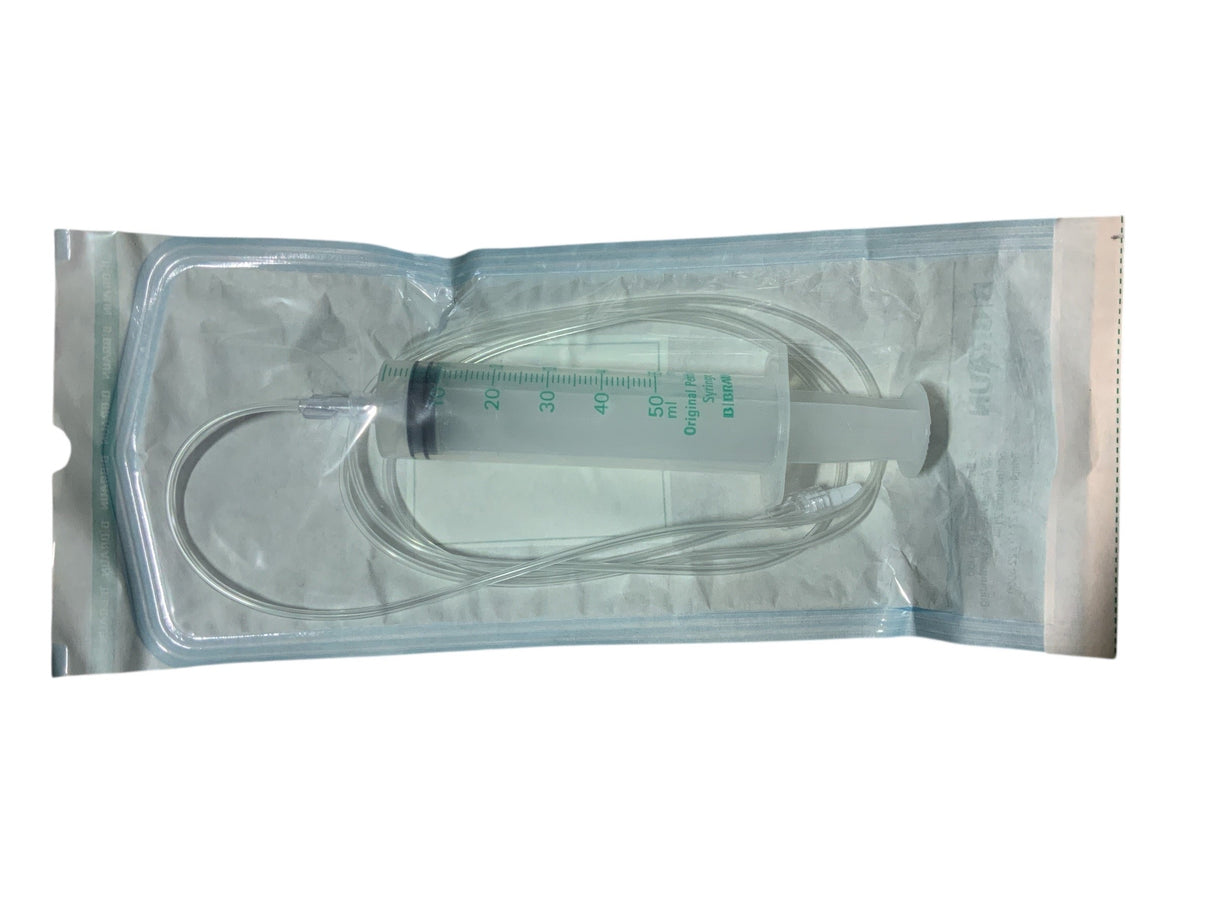 Braun 50ml Clear Luer Lock Syringe with Extension Set