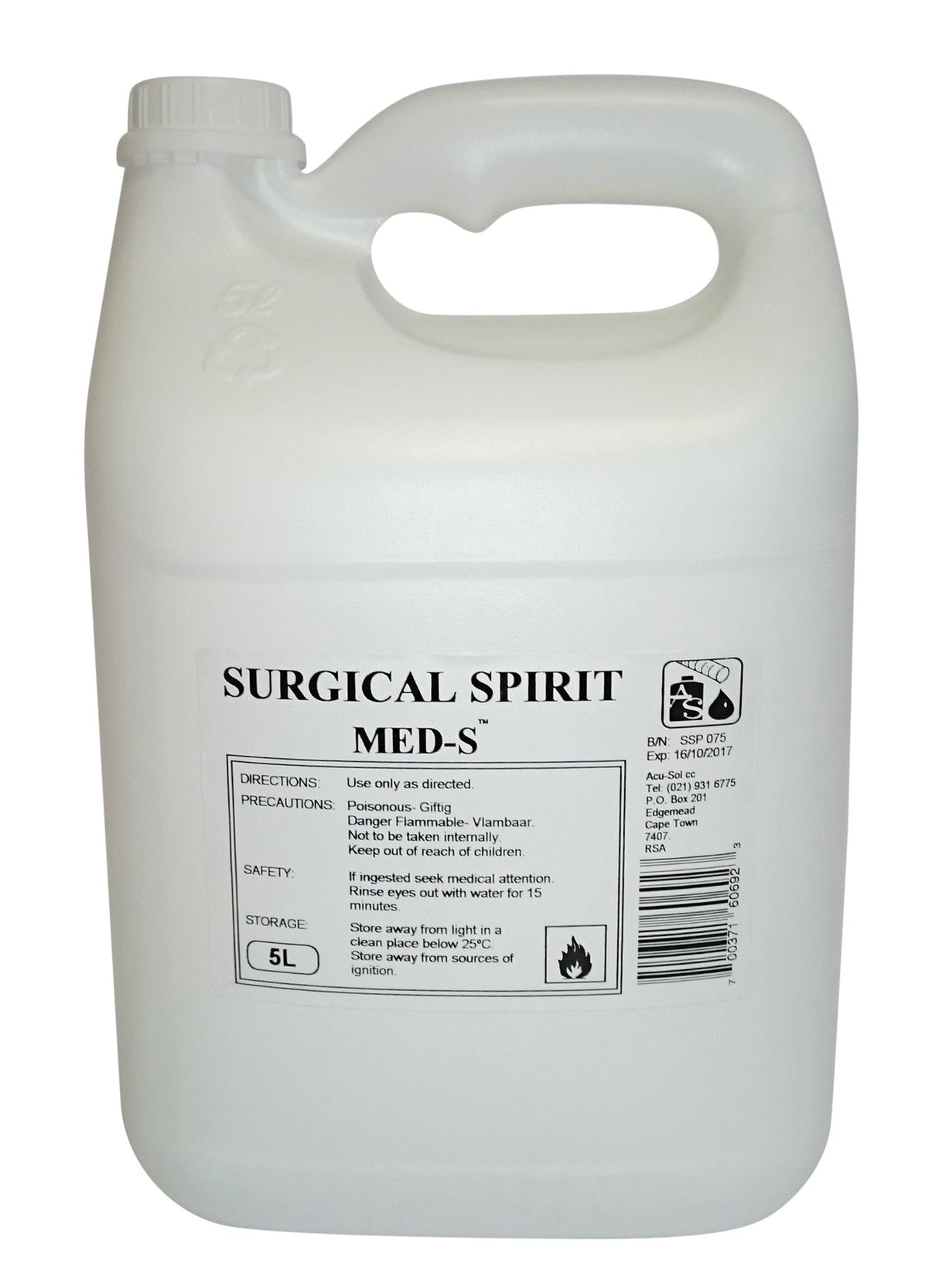 Surgical Spirits 5L