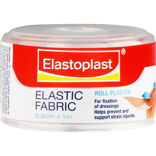 Elastic Fabric Roll Plaster 25mm X 1m
