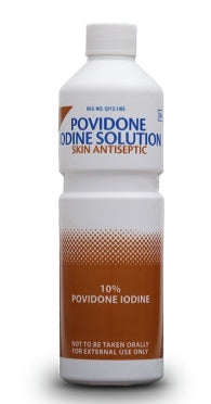 B Braun Povidone Iodine Sol Skin & Wound Disinfectant 500ml